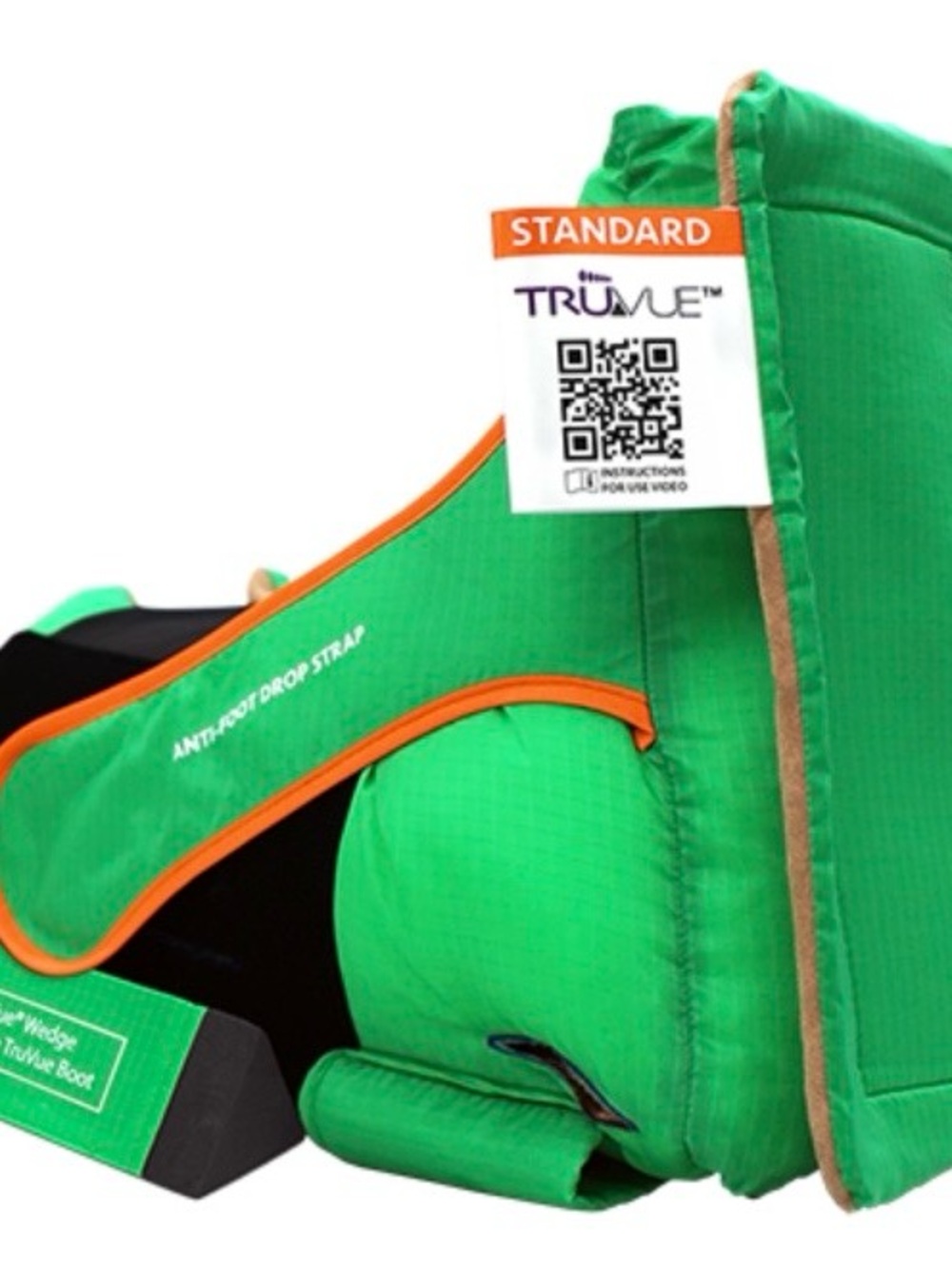 EHOB TruVue green Heel Protector boots (pair) - Unisex, Standard Size
